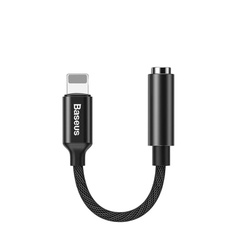 Đầu chuyển Lightning sang Audio AUX 3.5mm Baseus L3.5 (iP Male to 3.5mm Female Adapter support Music / Call)