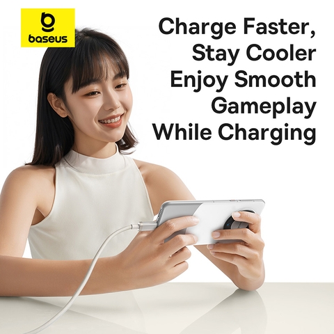 Cáp sạc USB to Type C Baseus Titanium Alloy Fast Charging Cable USB to Type-C 100W Galaxy Titanium Gold