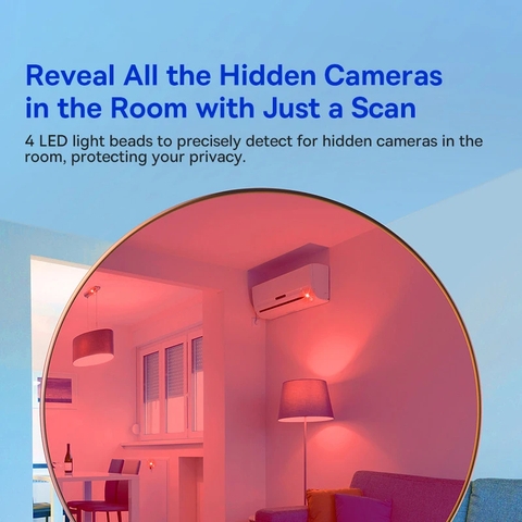 Máy Dò Hồng Ngoại Phát Hiện Camera Baseus Heyo Camera Detector