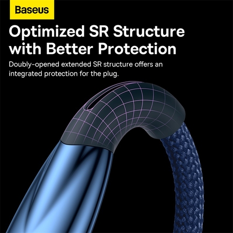 Cáp Sạc Nhanh C to Lightning Cho iphone Series Baseus Glimmer Series Fast Charging Data Cable Type-C to iP 20W