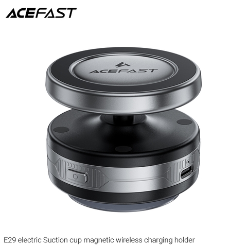 Giá đỡ điện thoại từ tính kèm sạc không dây Acefast E29