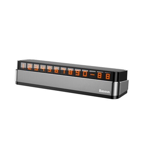 Bảng số dạ quang Baseus Moonlight Box Series Temporary Parking Number Plate