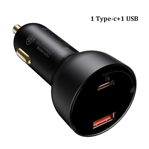 Tẩu sạc công suất cao 100W Superme Digital Display PPS Dual Quick Charger Car Charger (100W, 12V đến 24V)