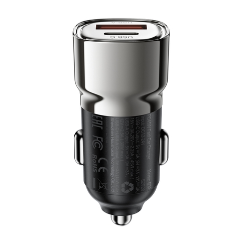 Tẩu Sạc Nhanh Ô Tô ACEFAST B20 45W, USB-C + USB-A, Hỗ Trợ PD/QC Sạc Nhanh, Thiết Kế Mini Nhỏ Gọn