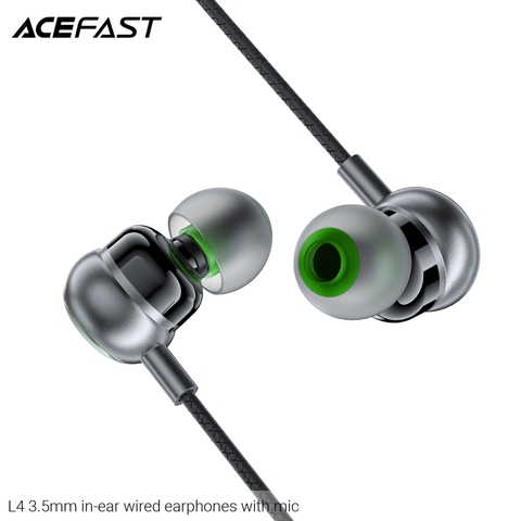 Tai Nghe Nhạc Có Dây ACEFAST L4 – Mic Chống Ồn, Jack 3.5mm