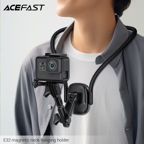 Giá đỡ điện thoại đeo cổ ACEFAST E32 (nam châm)