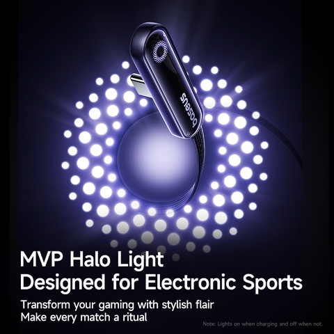 Cáp Sạc Nhanh C to C Baseus MVP 3 100W (480Mbps, 90° Elbow Design)