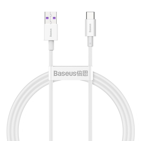 Cáp sạc nhanh Baseus Superior Series Type C 66W (6A/66W, 480Mbps, USB to Type-C, ABS+TPE, Fast Charging Data Cable )