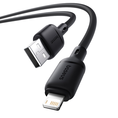Cáp Sạc Nhanh Baseus Silky Series USB to Lightning 2.4A (480Mbps)