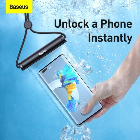 Túi Chống Nước Điện Thoại Baseus Cylinder Slide-cover Waterproof Bag Pro IPX8
