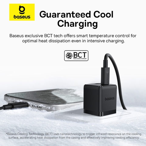 Củ Sạc Nhanh Baseus Palm C+U 30W (For iPhone/iPad/Samsung/Google Pixel)