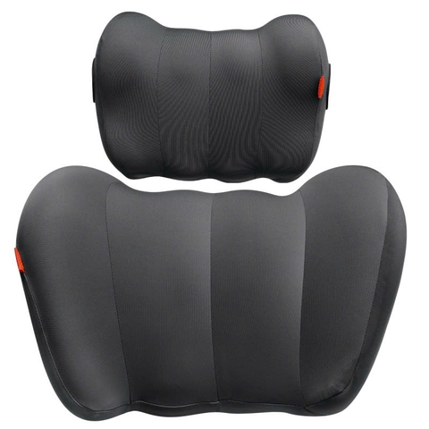Gối Tựa Đầu Bằng Cotton Mềm Sử Dụng Trên Ô Tô Baseus ComfortRide Series Car Lumbar Có Mút Đệm Lưng 3D Hỗ Trợ Cột Sống