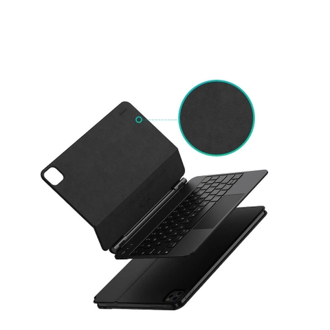Bàn phím Nam Châm Baseus Brilliance Original Keyboard Case Pro cho iPad Pro 11/12 inch/ iPad Air (Bàn phím + Bao da Nam châm, Apple Magic Keyboard Design)