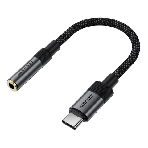 Bộ chuyển đổi âm thanh ACEFAST J12 USB-C sang 3.5mm - âm thanh Hi-Res