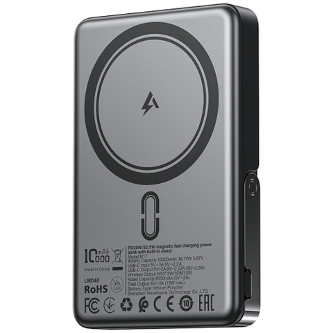 Pin Sạc Dự Phòng Từ Tính ACEFAST M17-10000 10000mAh Sạc Nhanh PD 20W / 22.5W Tích Hợp Giá Đỡ Điện Thoại