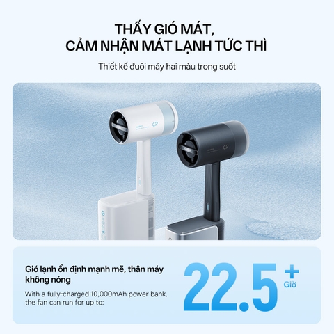 Quạt USB Cuktech CP Mini Fan Turbo Charged – BF01