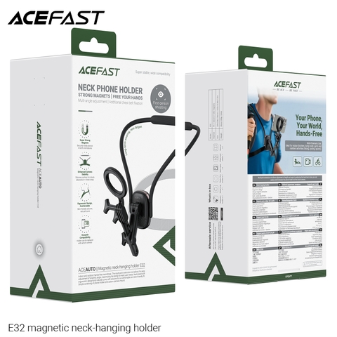 Giá đỡ điện thoại đeo cổ ACEFAST E32 (nam châm)