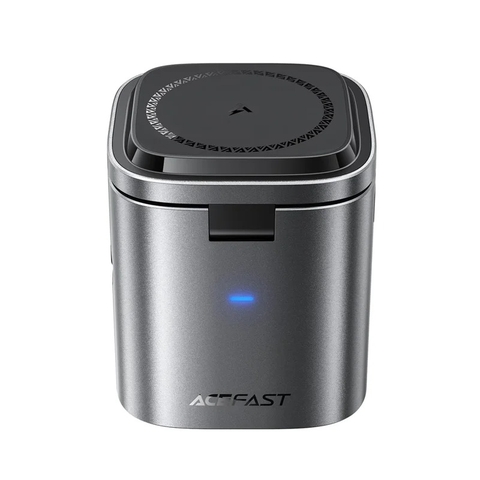 Trạm sạc nhanh để bàn ACEFAST Z9 GaN 80W 6 trong 1 đa năng, tích hợp cáp USB-C, củ sạc adapter chân EU