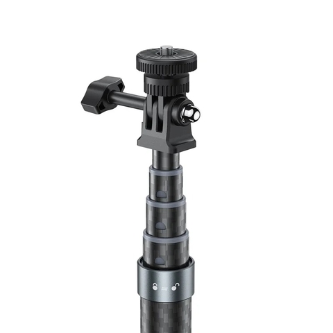 Gậy Chụp Ảnh Selfie ACEFAST E38 Sợi Carbon 1.2m – Kéo Dài 5 Nấc