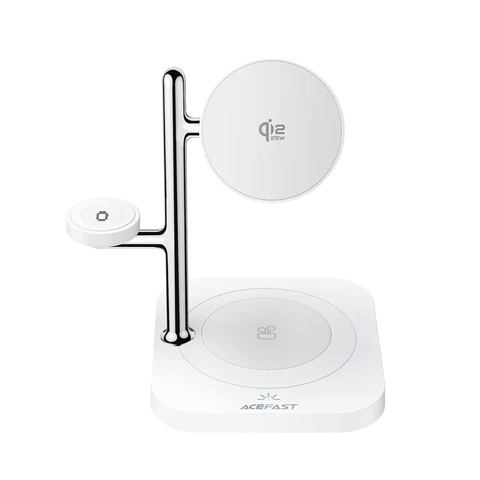 Đế sạc không dây 4 trong 1 ACEFAST E39 tích hợp đèn ngủ, trạm sạc điện thoại, đồng hồ và tai nghe, thiết kế để bàn