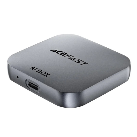 Hộp Chuyển Đổi CarPlay / Android Auto Không Dây ACEFAST QC2 AI Box – Có Khe Thẻ TF