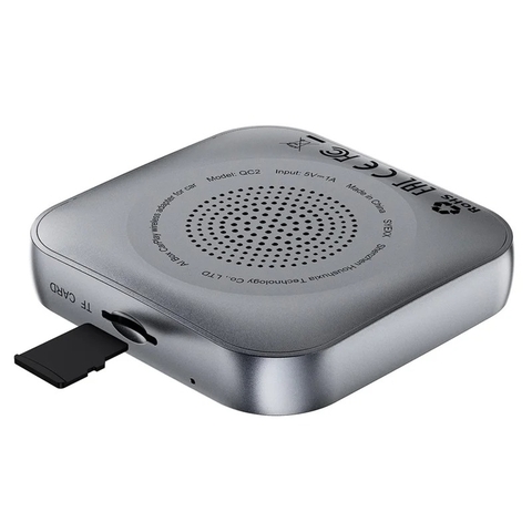 Hộp Chuyển Đổi CarPlay / Android Auto Không Dây ACEFAST QC2 AI Box – Có Khe Thẻ TF