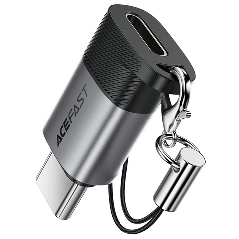 Adapter Chuyển Đổi ACEFAST J19 L sang USB-C – Sạc Nhanh 60W / Truyền Dữ Liệu / Thiết Kế Nhỏ Gọn