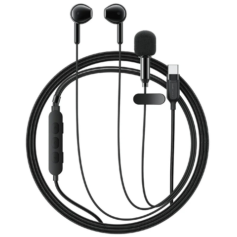 Tai Nghe Có Dây Karaoke ACEFAST L12 USB-C Semi In-Ear – Mic Tích Hợp – Live Stream / Thu Âm / Gaming