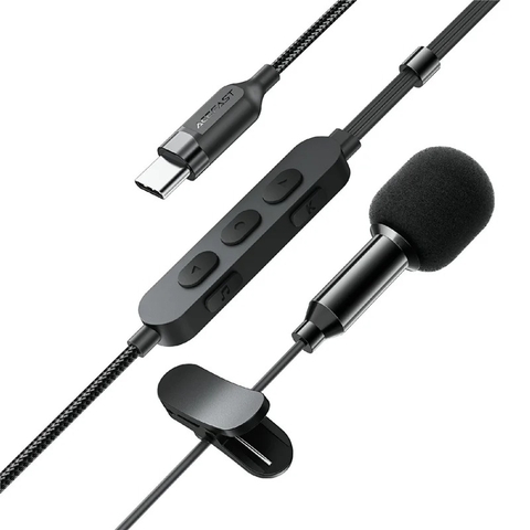 Tai Nghe Có Dây Karaoke ACEFAST L12 USB-C Semi In-Ear – Mic Tích Hợp – Live Stream / Thu Âm / Gaming