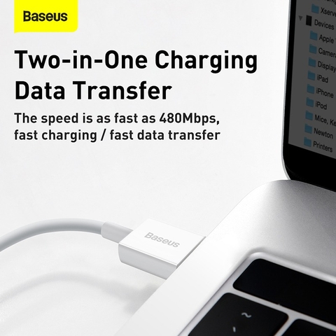 Cáp sạc nhanh Baseus Superior Series Type C 66W (6A/66W, 480Mbps, USB to Type-C, ABS+TPE, Fast Charging Data Cable )