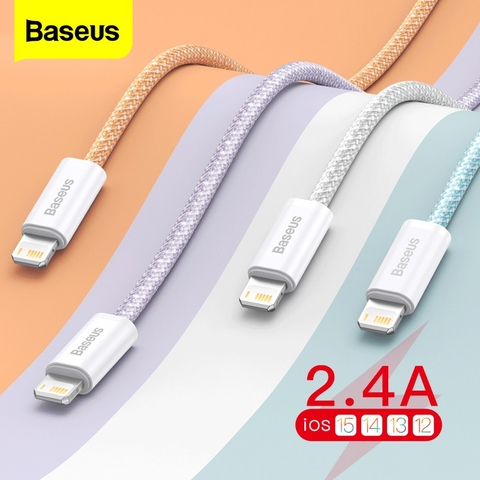 Cáp Sạc Nhanh Lightning Baseus Dynamic Series cho iPhone ( USB to Lightning, 2.4A Fast Charging Data Cable)