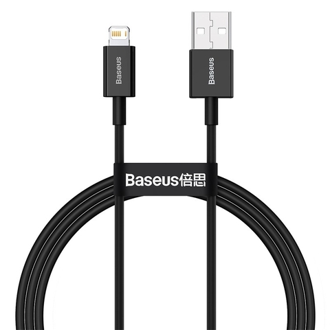 Cáp sạc cho IP Baseus Superior Series Fast Charging Data Cable (2.4A, 480Mbps, Fast charge, ABS/ TPE Cable)