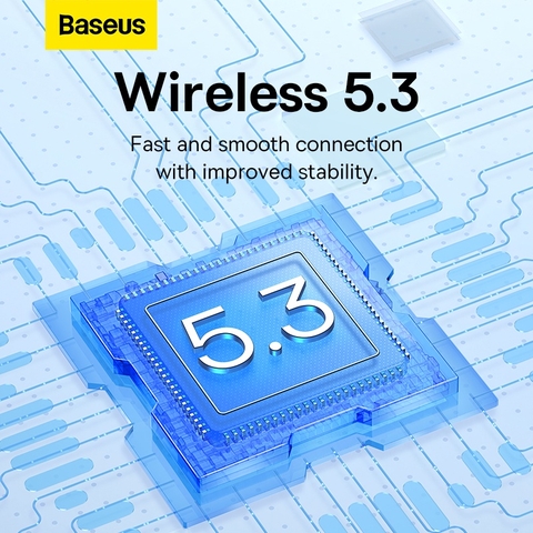 Tai Nghe Không Dây Baseus Bowie WM02 True Wireless Earphones (Bluetooth V5.3, 25h sử dụng)