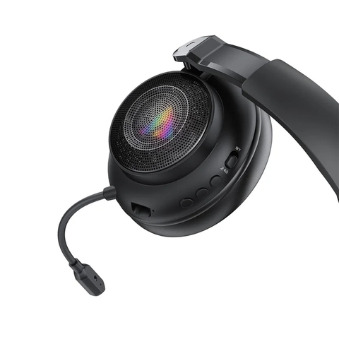 Tai Nghe Gaming Không Dây ACEFAST H15 RGB Kết Nối 2.4G + Bluetooth, Tích Hợp Micro, Độ Trễ Thấp Cho Chơi Game