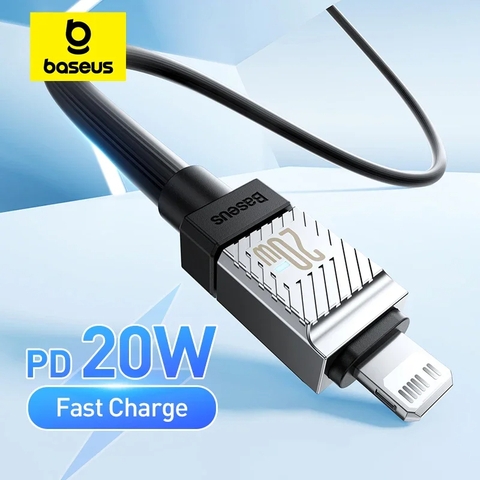 Cáp Sạc Nhanh Baseus CoolPlay Series  USB A và Type C to IP PD 20W Fast Charging Cable Dùng Cho IP