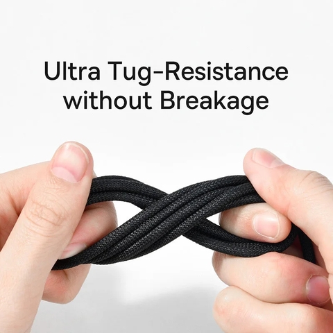 Cáp sạc nhanh Baseus Tungsten Gold Type C Fast Charging Data Cable (100W/66W/ 480Mbps, Fast Charge Cable)