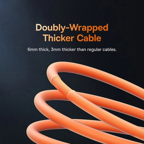 Cáp Sạc Nhanh Baseus CoolPlay Series Fast Charging PD 100W Type-C to Type-C Cho Xiaomi POCO f3 Realme Samsung Mac