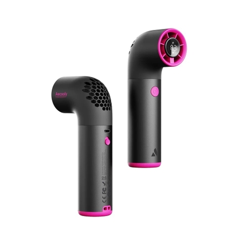 Quạt Cầm Tay AECOOLY Aero Ultra (4500mAh, 15.7H, 7 Speed Settings, LED Digital Display, 19000RPM)