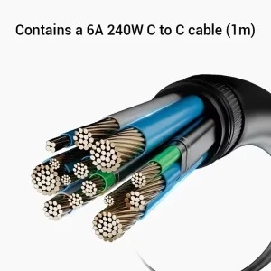 Củ sạc Cuktech 10 Mini GaN AD1203P 120W ( 2C1A)