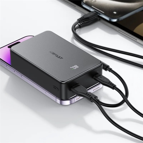Pin Sạc Dự Phòng ACEFAST M29 20000mAh Sạc Nhanh 22.5W 2 Cổng Type-C + USB-A Kèm Cáp Sạc Chính Hãng