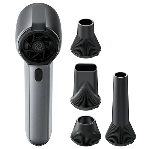 Quạt Turbo Cầm Tay ACEFAST YF3 110000RPM, 3 Cấp Độ Gió, Kèm 4 Đầu Thổi, Quạt Không Dây Vệ Sinh PC & Thiết Bị Điện Tử