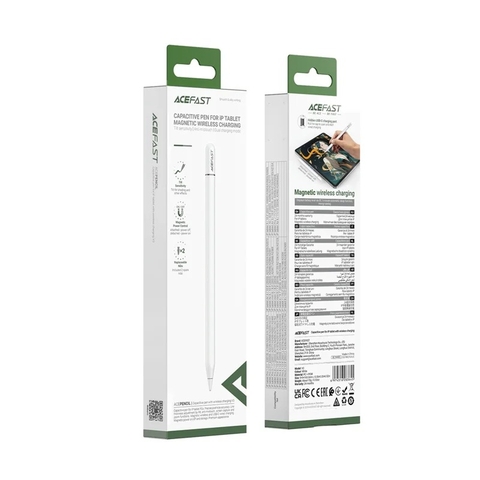 Bút cảm ứng ACEFAST V3 cho iPad – hỗ trợ sạc không dây nam châm, độ trễ thấp