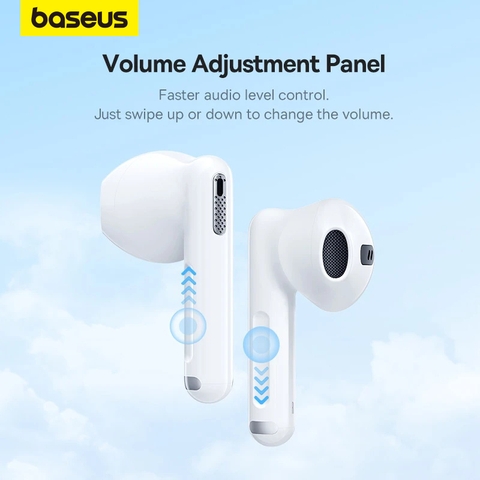 Tai Nghe Bluetooth Baseus WX5 True Wireless Earphone 4-Mic ENC Call Earbuds 30 Hours ( Bluetooth 5.3, 0.06' Low Latency