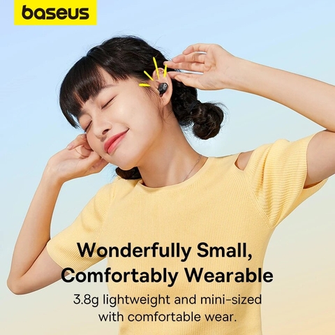 Tai Nghe Không Dây Baseus Bowie WM02 Plus True Wireless Earphones (Bluetooth V5.3, 50h sử dụng, Kích thước nhỏ gọn, Thời