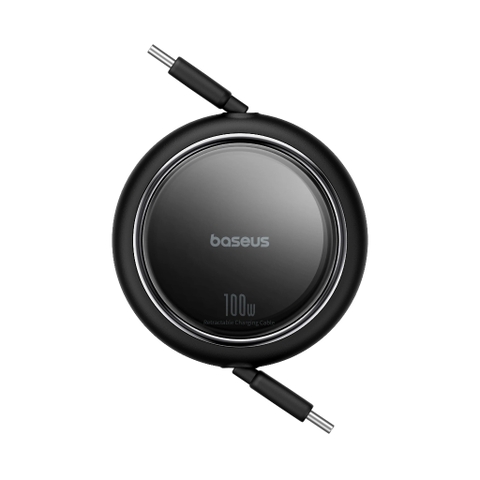 Cáp Sạc Nhanh C to C Rút Gọn Baseus Free2Draw Mini Retractable 100W