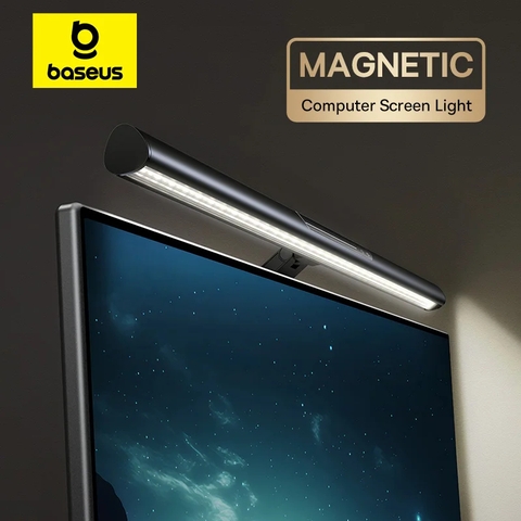 Đèn treo màn hình Baseus i-wok 3 Series Asymmetric Light Source Magnetic Screen Hanging Light (Ra > 95, i wok 3 Series)