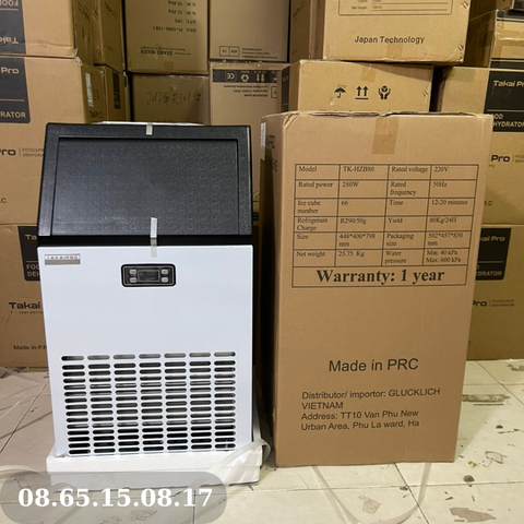 Máy làm đá viên TAKAIPRO TK-HZB80 80 kg/24 giờ