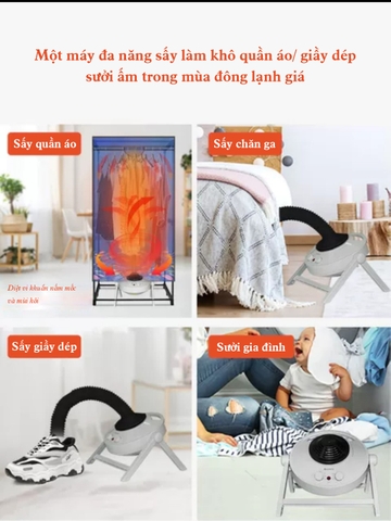 Máy sấy quần áo Gree có sẵn tủ