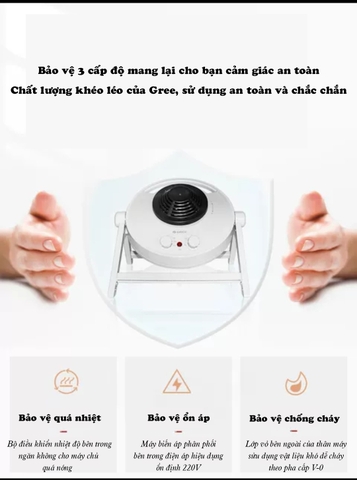 Máy sấy quần áo Gree có sẵn tủ