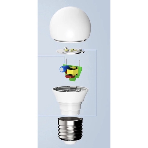 Bóng đèn chiếu sáng led trang trí, tiết kiệm điện Osram-ledvance 5W